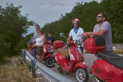 Lake Garda Vespa tour from Malcesine: Both shores in one day