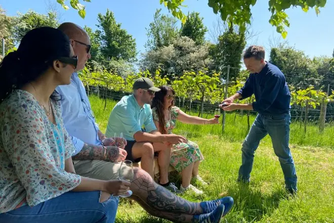 Almuerzo Michelin con vinos y quesos en los valles de Somerset