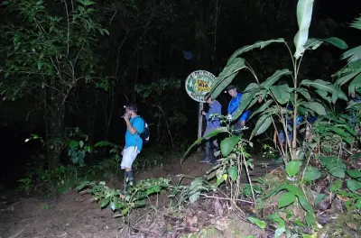 Drake Bay: Fauna notturna nella fattoria Rio Agujitas