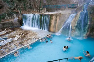 Baños termales de Pozar y cascadas de Edessa desde Tesalónica