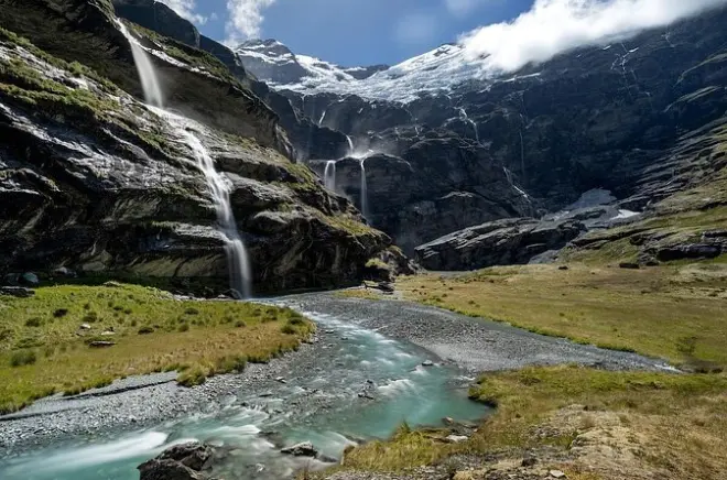 Earnslaw Burn Gletscher Hubschraubertour: Exklusive Landung