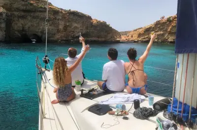 Private Boat Charter to Comino Blue Lagoon from Malta