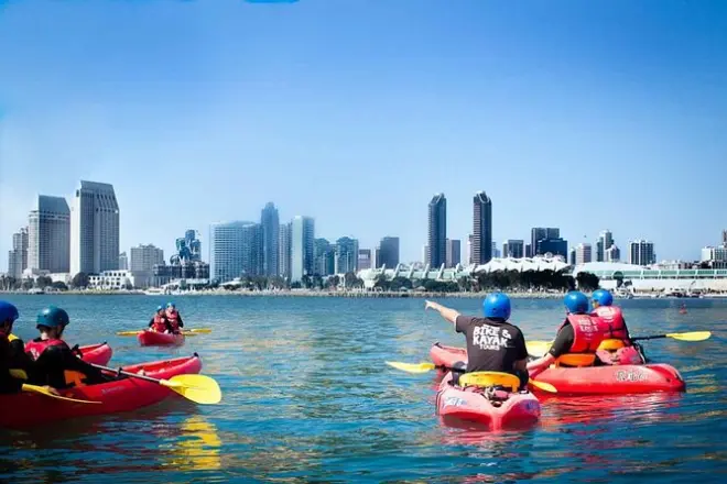 San Diego Bay Kayaking: Coronado Ferry to Downtown Skyline