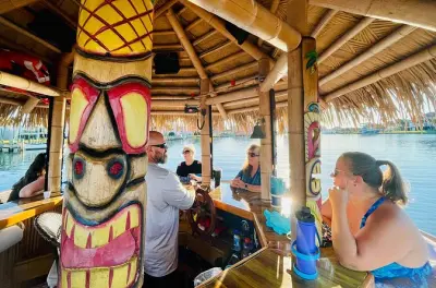 Tiki Boat Sunset Cruise: Santa Rosa Sound with Dolphins