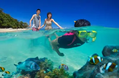 Snorkel en la isla Lihaga, Manado: Bote privado y almuerzo