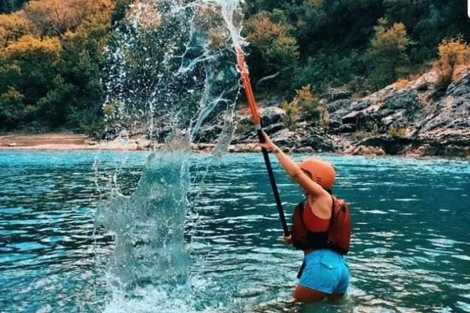 Rafting no rio Vjosa em Permet: O último rio selvagem da Europa