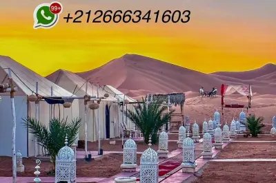 1-Night Camel Trek in Merzouga: Erg Chebbi Desert Camp