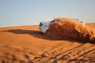 Safari 4x4 à Ras Al Khaimah avec aventure dans les dunes et barbecue