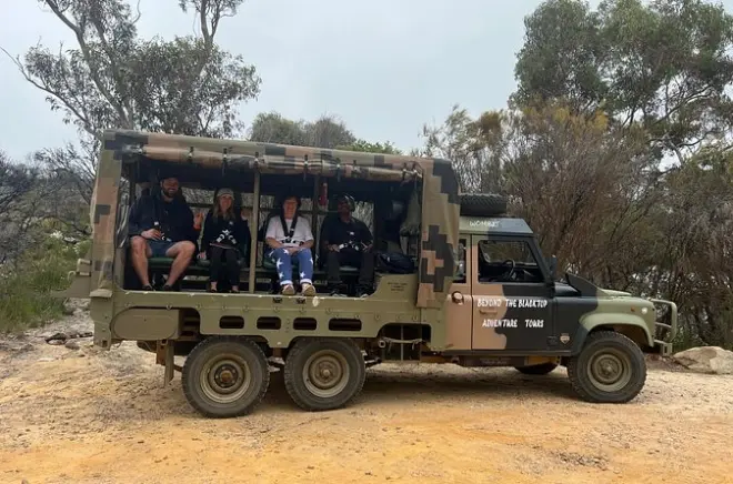 Blue Mountains en Land Rover militaire ouvert : Vues en hauteur
