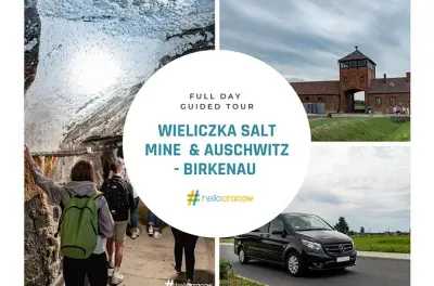 Auschwitz-Birkenau & Wieliczka Salt Mine tour from Krakow