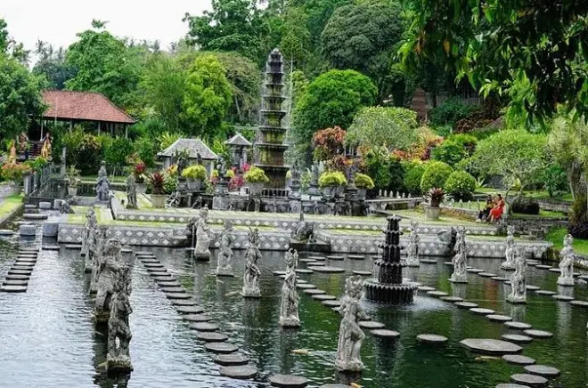 Temple de Lempuyang porte du ciel : Voiture privée, palais d’eau