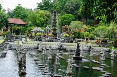 Temple de Lempuyang porte du ciel : Voiture privée, palais d’eau