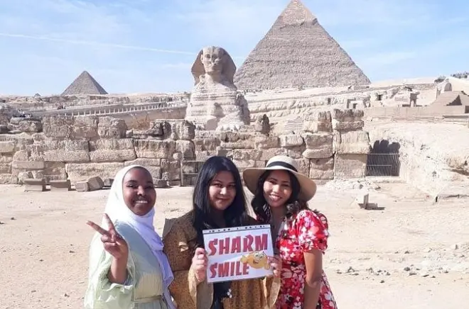 Kairo per Flug ab Sharm el Sheikh: Pyramiden und Museum entdecken