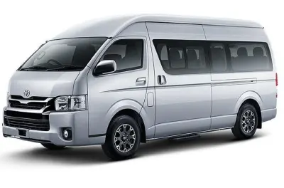 Luxury Van Rental Bali: 15-Seat Toyota Hiace with Driver