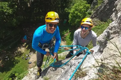 Klettern am Bleder See: Sechs Routen mit zertifiziertem Guide