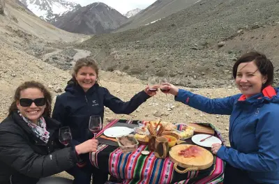 Tour nelle Ande da Santiago: Guida privata e degustazione di vino