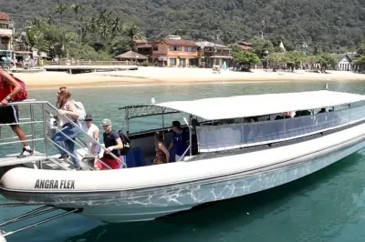 Transfer Paraty to Ilha Grande: Speedboat crossing included