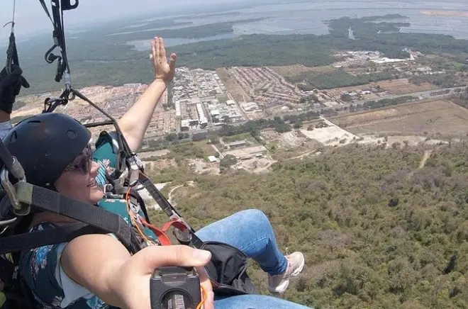 Parapendio a Guayaquil: Volo di 15 minuti sopra la città