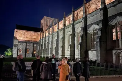 King Alfred ghost trail en Winchester: Paseo encantado de 90 minutos