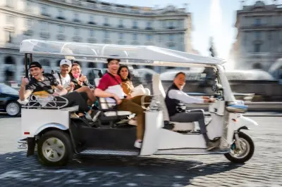 Rome depuis Civitavecchia : Tuk tuk électrique et visite du Vatican