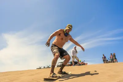 Sandboarding sulle dune di El Mogote a La Paz: Impara lo sport