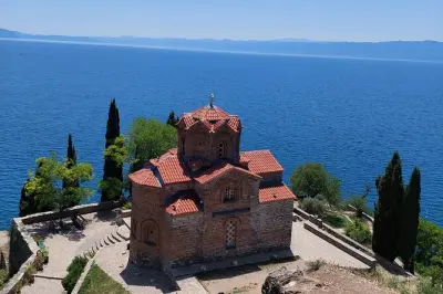 Tour a Ohrid UNESCO da Skopje: Lago, fortezza e teatro antico