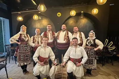 Live Balkan Music Dinner in Skopje: Restaurant Gardenia