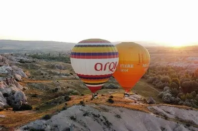 Cappadocia Hot Air Balloon Flight over Fairy Chimneys