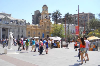 Feel santiago’s rhythm on a private city tour—walk downtown, taste seafood at central market, ride the san cristobal cable car. includes hotel pickup & bilingual guide.