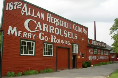 Niágara: Museo Herschell y paseo en carrusel de 1916