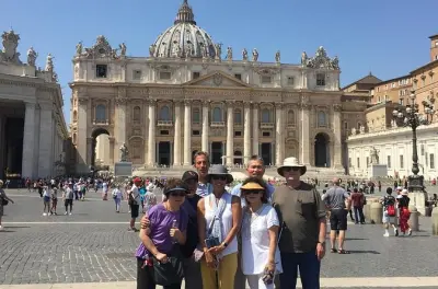 Excursion Rome depuis le port : Van privé avec Colisée et Vatican