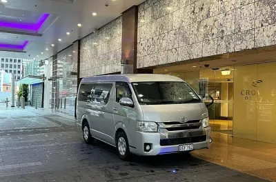 Transfert privé aéroport d’Auckland vers la ville : 30–45 minutes