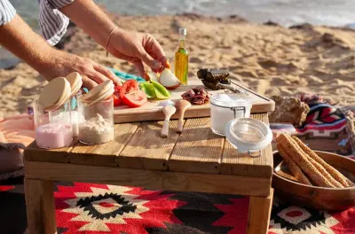 Private Greek Meze Picnic on Mykonos Secret Beach