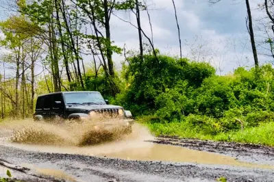 New River Gorge jeep : Aventure de 4 heures d’un bord à l’autre