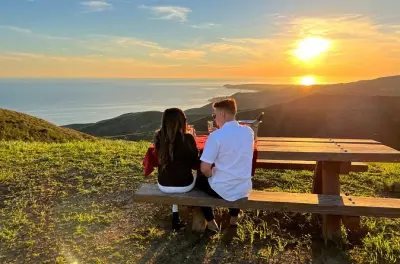 Privater Hubschrauberrundflug über Los Angeles mit Champagner