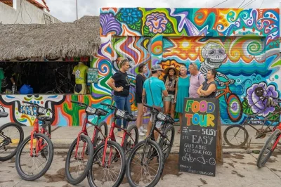 Start your morning in bucerias with a relaxed bike ride, local coffee, fresh juice, tacos and cold beer. includes bikes, food tastings and a friendly guide.