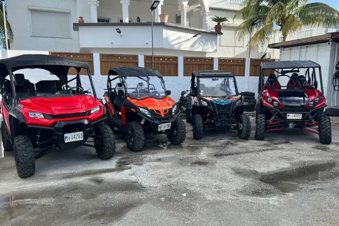 ATV Riding St. Maarten: Maho Beach & Plane Spotting