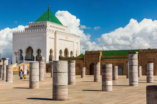 Tour privato a Rabat da Casablanca: Chellah e Torre Hassan