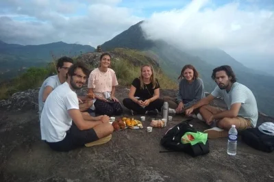 Start your morning trekking munnar’s tea valleys, forest trails, and cardamom fields with a local guide. includes breakfast at the summit and all entry fees.