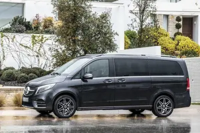 Transfert privé Cannes aéroport de Nice : Van Mercedes de luxe