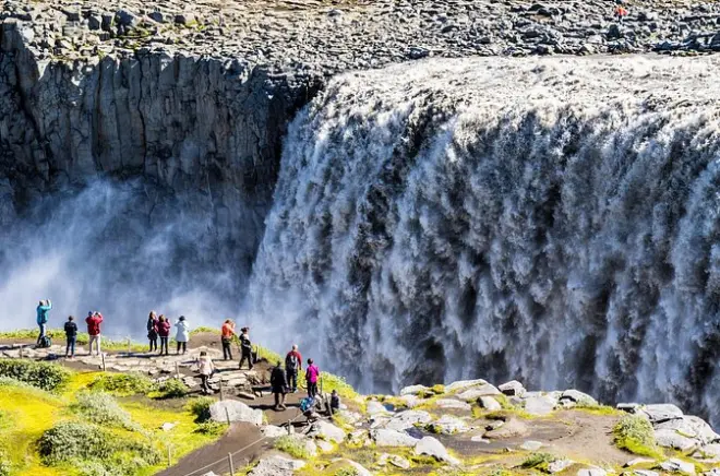 Lago Myvatn e cachoeiras Dettifoss em tour de um dia saindo de Akureyri