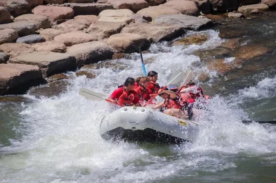 Feel the splash of the lower animas in durango with a half day rafting trip, local guides, and all gear included—perfect for families or first-timers.