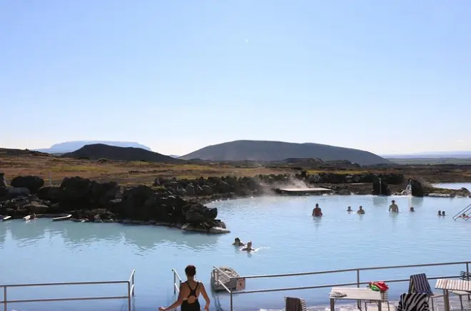 Cachoeiras e banhos termais em Akureyri: Tour em grupo pequeno