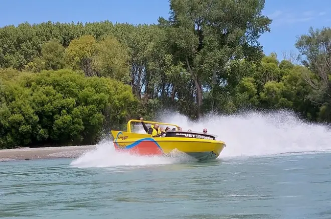 Christchurch Hafenrundgang: Stadtrundfahrt & Jetbootfahrt
