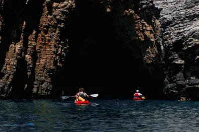 Feel the salt air as you kayak or sup along budva bay, explore sea caves and the blue lagoon, snorkel with gear included, and relax at calypso beach. photos too.