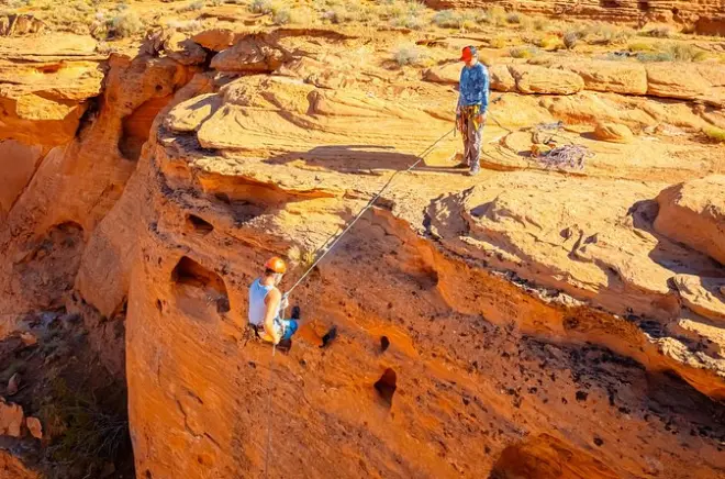 Conduite de quad près de Zion : Combo UTV et rappel