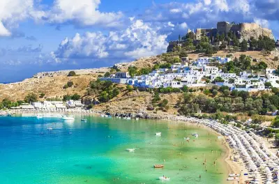 Rodi e Lindos tour privato: Città medievale, acropoli e spiaggia