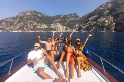 Côte amalfitaine en bateau privé depuis Praiano, max 6 pers.