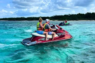 Snorkeling à Cozumel : Jet ski jusqu’à Paradise Reef