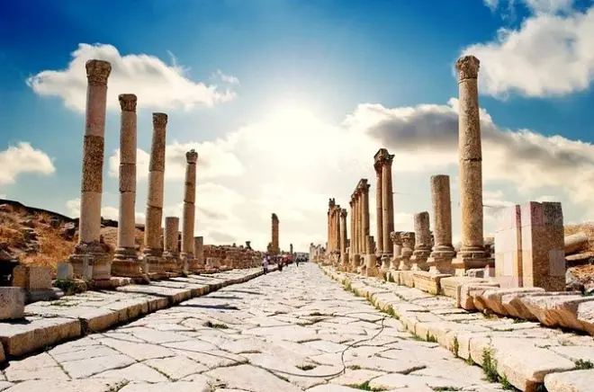 Jerash, château d’Ajloun et mer Morte au départ d’Amman en journée